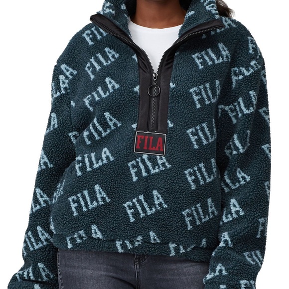FILA Jayla Sherpa Half Zip - Picture 3 of 6